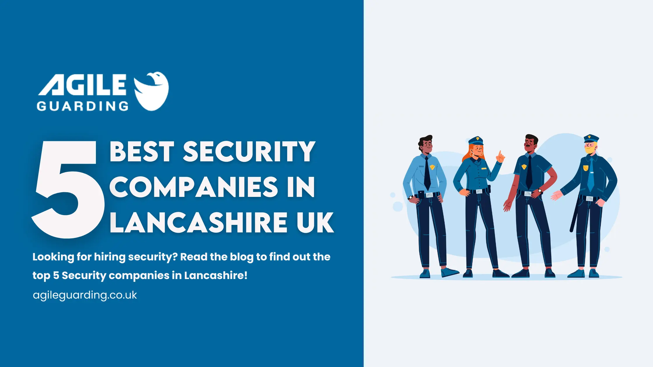 top 5 security companies in Lancashire UK